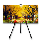 Portable Aluminium Sketch Easel — Adjustable Foldable Travel Easel with Bag